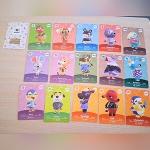 Amiibo Cards 15 PC Set Nintendo Men Women Teen Collectible Girls Women